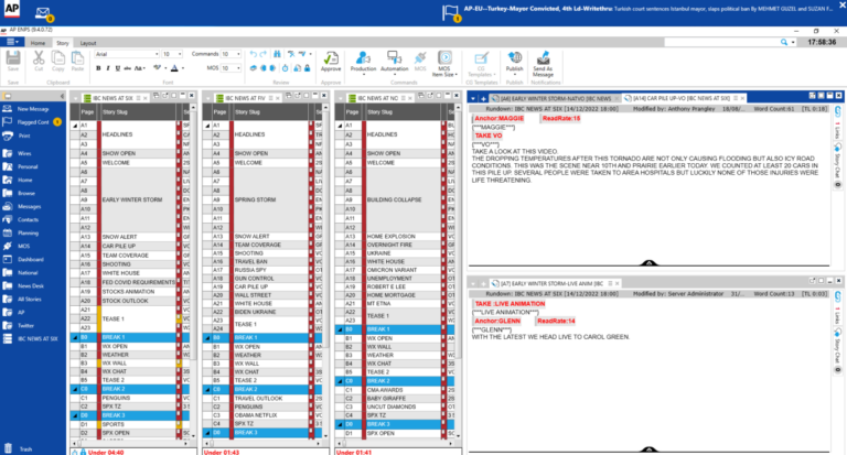 AP ENPS with three running orders open